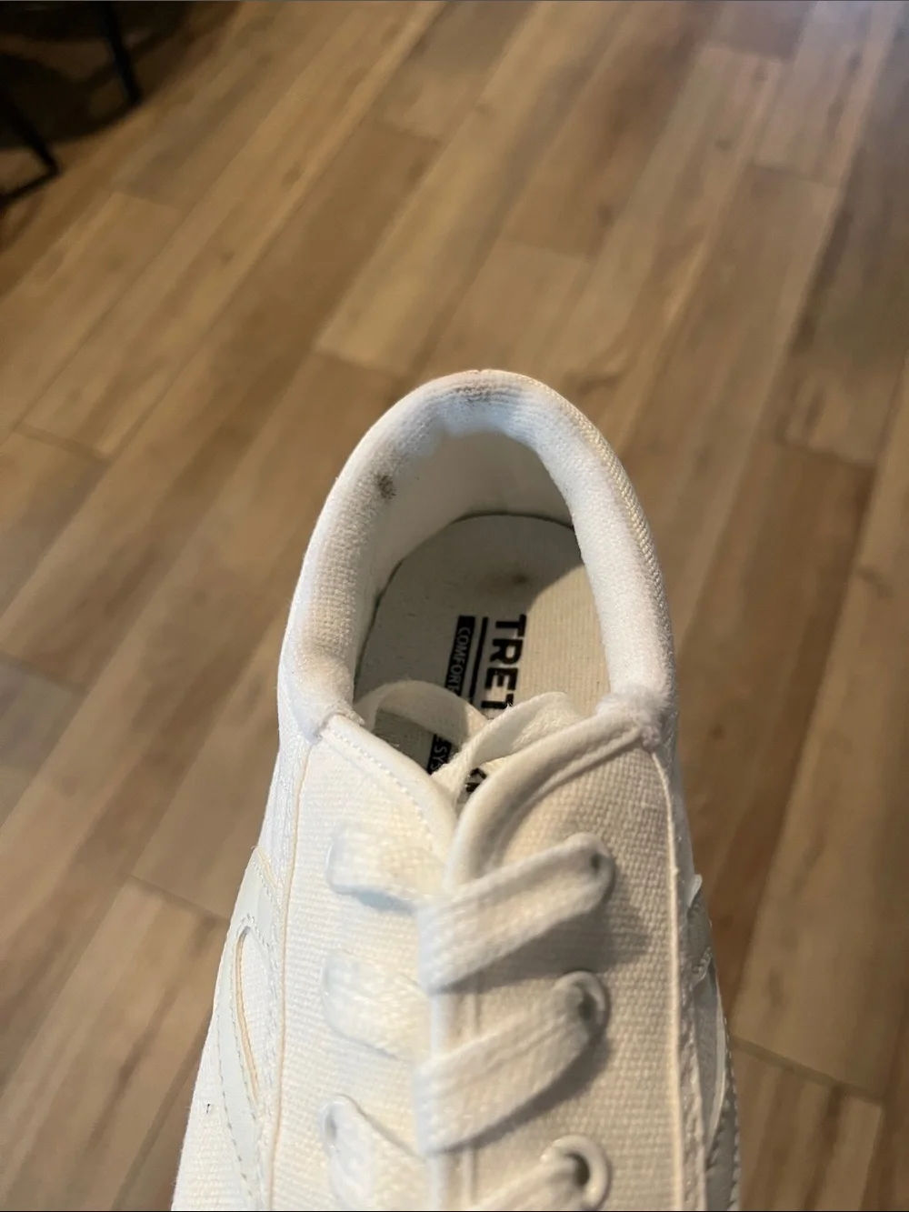 Tretorn Nylite White Canvas sneaker - Picture 3 of 4
